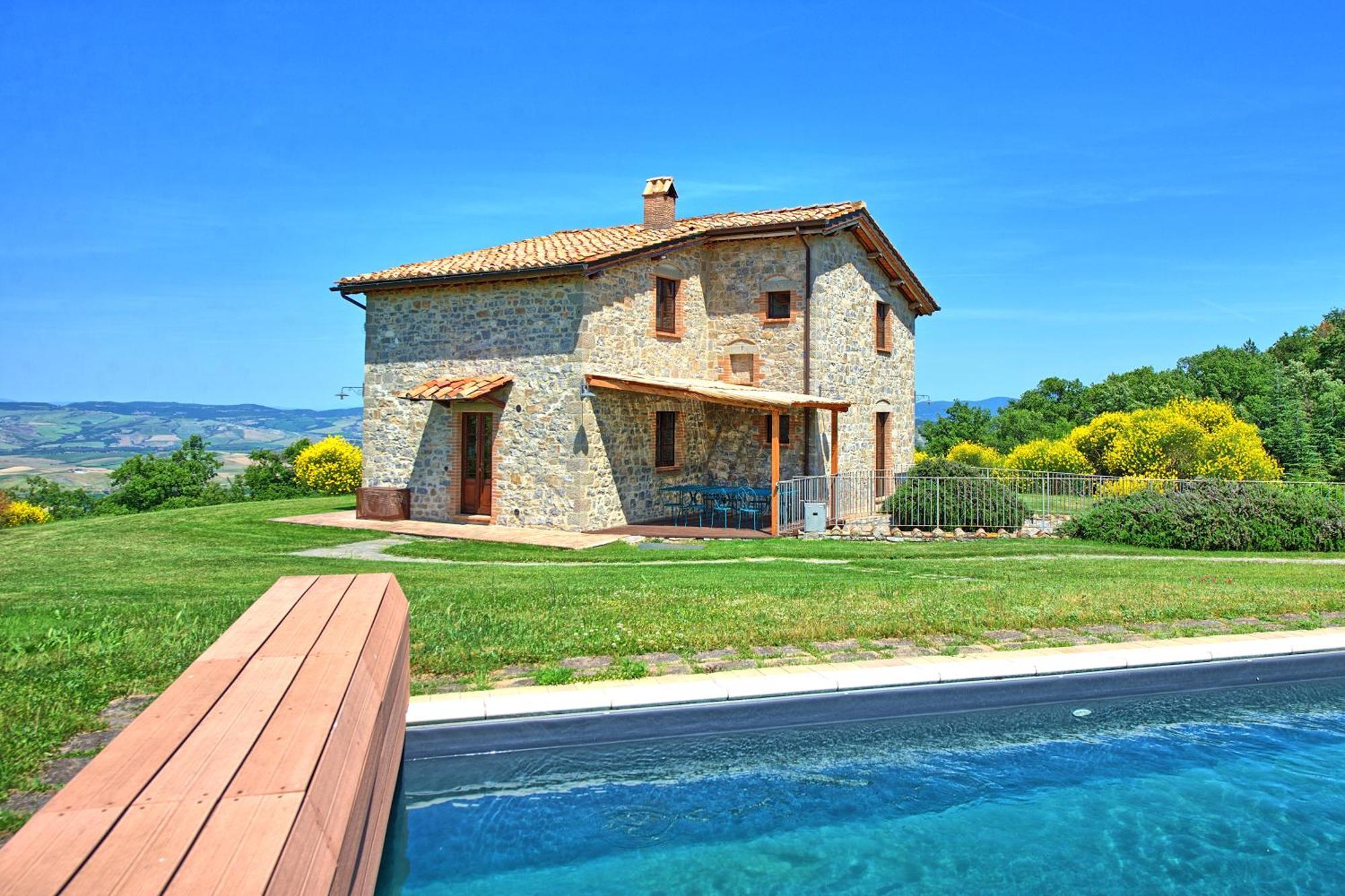 Villa San Michele By Posarellivillas Campiglia dʼOrcia Eksteriør billede